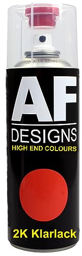 2K Klarlack Spraydose mit Härter Sprühdose HS 400ml hochglänzend benzinfest Autolack