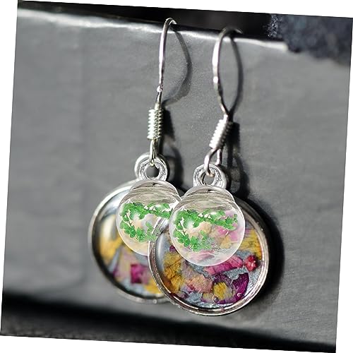 Charms fleurs séchées pour boucles d'oreilles bohèmes et style champêtre - 3
