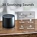Portable Sound Machine Mini White Noise Machine with 30 Soothing Sounds for Newborn Kids Adults Rechargeable Sleep Brown Noise Machine with 4 Timers Memory Function for Travel Camping Home and Office