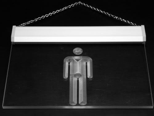 ADVPRO i339-b Male Men Toilet Washroom Restroom Neon Light Sign