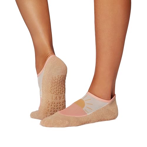 TAVI NOIR Women's Maddie Grip Socks - Non-Slip Yoga, Barre & Pilates Socks