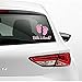 Sticker autocollant rose clair bébé à bord petit pied bébé de Kdosublim