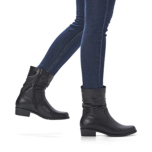 Remonte Damen Stiefeletten schwarz dames Enkellaarsje. - Image 8