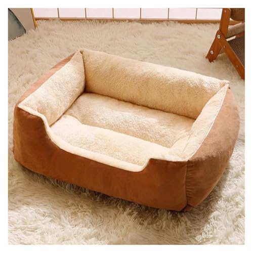 What is the Best Couch Material for Dog Hair: Durable and Easy-Clean Options 6 Caldo divano letto for cani da compagnia Tappetino for cuccia morbido letto for cuccioli Casa for gatti Cane grande inverno multifunzionale divano caldo for animali domestici Forniture for gatti(Style