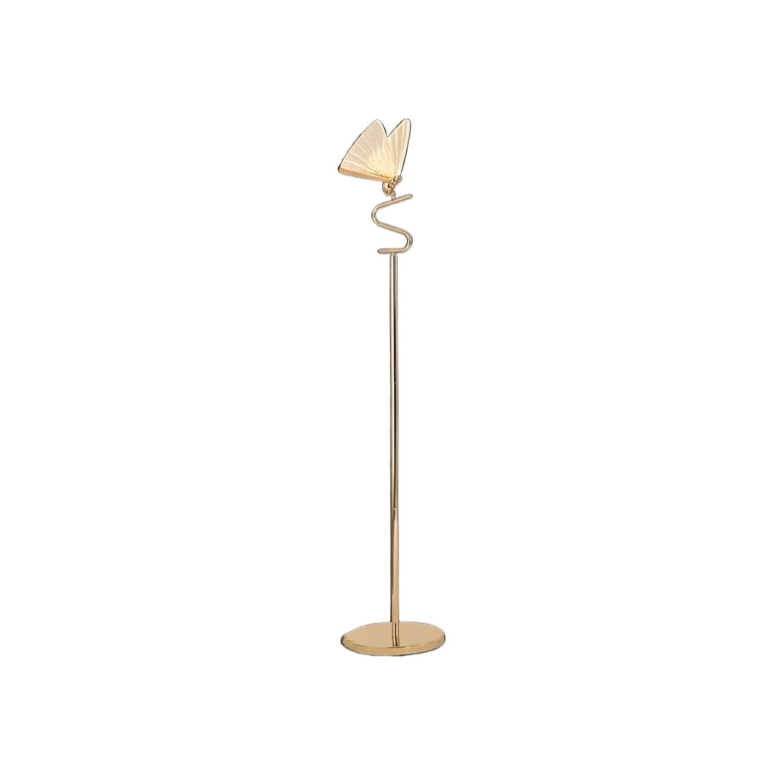 Lampadaires Lampe de bureau papillon, art moderne, chambre principale, vacances, lampe de chevet, salon chaleureux, décoration d'étude, lampadaire (hors source de lumière) Lampe sur pied moderne