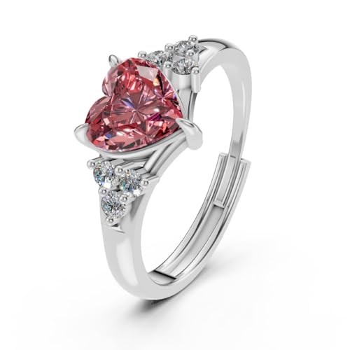 Miss Highness 925 Pure Sterling Silver Ring for Women and Girls, ...