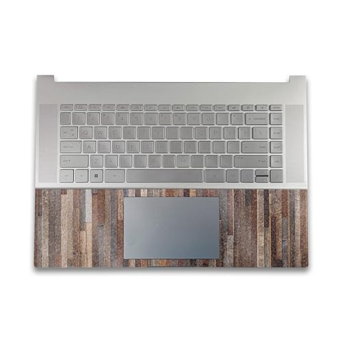 Image of Glossy Glitter Gaming Skin Compatible with HP Envy x360 16 inch (2023) - Woody - Premium 3M Vinyl Protective Wrap Decal Cover - Easy to Apply | Crafted in The USA by MightySkins