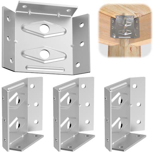 Surface Mount Corner Brackets for Desk and Table