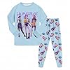 Kpop Demon Hunters pjs, K-Kpop Pjs Set 2 Pieces Printed Outfit Pyjamas 2Pieces Tracksuit Sleepwear