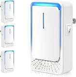 Plug In Air Ionizers Negative Ion Technology Air Purifier, Quiet Mini Air Freshener for Home, Bedroom, Office, Basement - Portable Air Purifiers for Odor, Dust, Pets Smell, Smoke (2pcs)