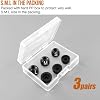Memory Foam Eartips Replacement for Skullcandy Rail ANC/Dime 3 / Dime 2 / Push Active/Push ANC Active/Mod/Grind Fuel/Push Play Active Wireless Earbuds Earpad Ear Tips