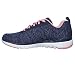 Produktbild Skechers Damen Flex Appeal 3.0 INSIDERS Sneaker, Navy Mesh/Coral Trim, 41 EU