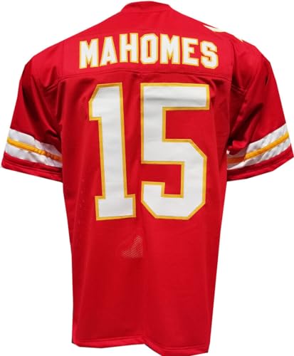 Generic Custom Stitched Patrick Mahomes Youth Jersey Size Youth Large Red