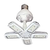 Satco S9752 60W LED HID Replacement 5000 K MoGUl Extended Base Adjustable Beam Angle 100-277V Light Bulb
