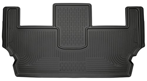 Husky Liners Weatherbeater Floor Mats | Fits 2017-2025 Chrysler Pacifica | 3rd Row, 1-pc Black - 14021