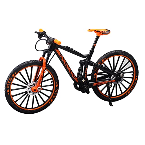 shangjia Giocattoli per Biciclette da Strada,Giocattolo per Bici da Corsa Girevole | Giocattoli novità in Miniatura per Bambini, Decorazioni per Feste con Topper per Torte, Modello di Veicoli