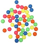 Baluue 50pcs Pit Balls Plastic Play Balls Crush Proof Balls Playhouse Balls Playhouse Balls Refill