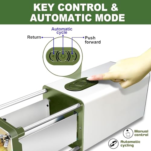 Cortadora eléctrica para papas fritas con hojas de 1/2 y 3/8 pulg miniatura 2