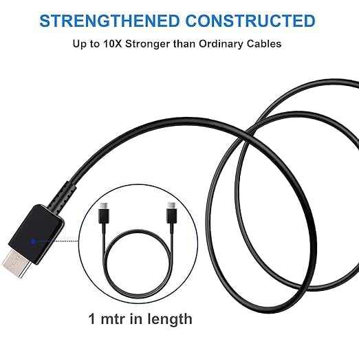 Image of 45w Samsung Galaxy s23 Ultra s23 Plus s23 s22 Ultra s22 Plus s22 s20fe s21fe a72 a52 a32 f23 f62 m51+ Original Charger