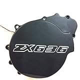 XKH- Replacement of Motorcycle Billet Motor Engine Stator Cover For Kawasaki Zx6R 636 2003 2004 Black Left Side new