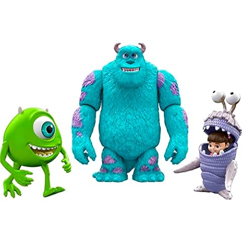 Mattel Disney and Pixar Monsters, Inc Storyteller 3 Action Figure Pack Cover