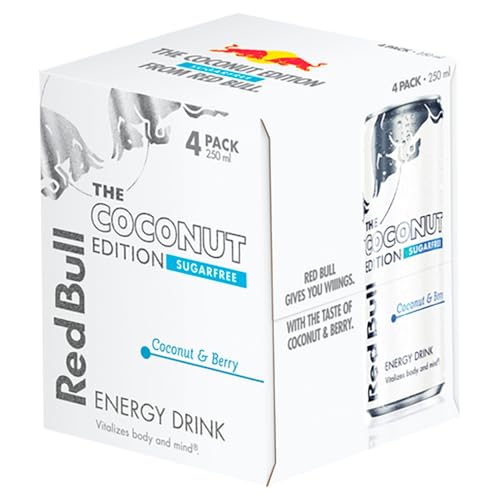 Red Bull Coco sin azúcar 4 x 250 ml