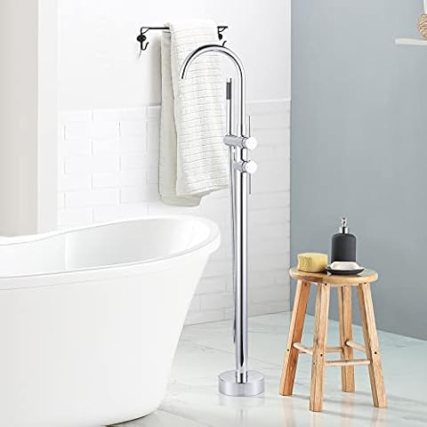 ARCORA Grifo de Bañera Independiente con Ducha de Mano Cover