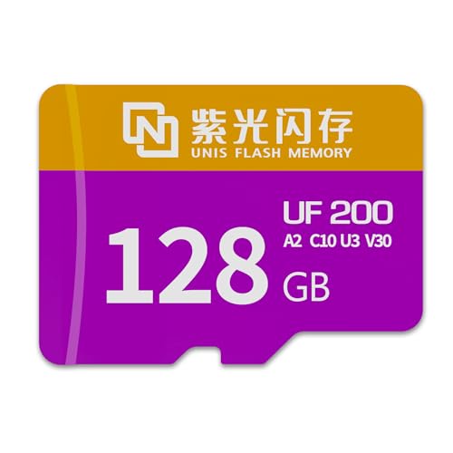 UF 200 128GB }CNSDJ[h Ǎ180MB/s 160MB/s A2/U3/V30Ή 4K60fpsBe h[EANVJEhƃVXep