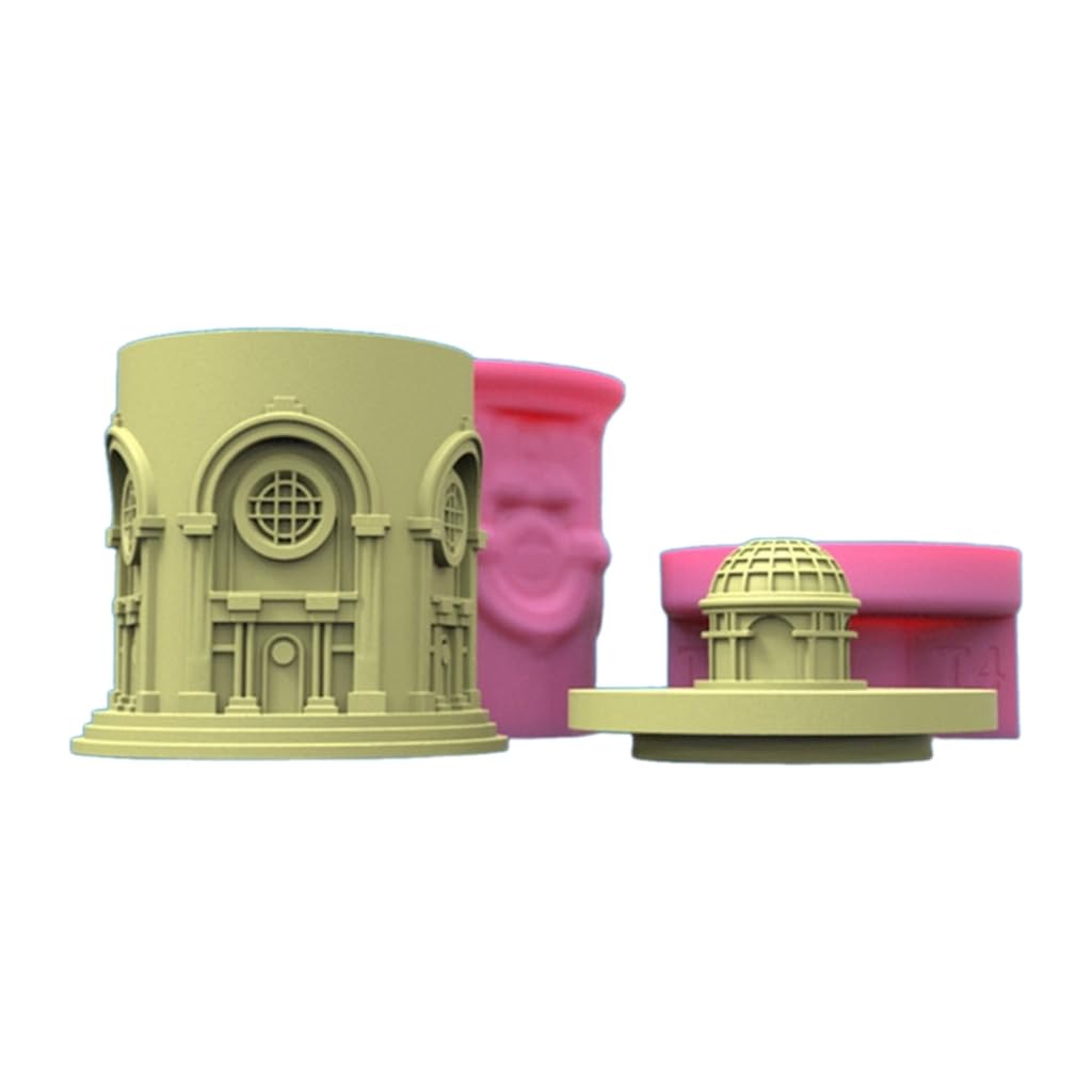 Moule de rangement pour pots de fleurs silicone bougeoir resine