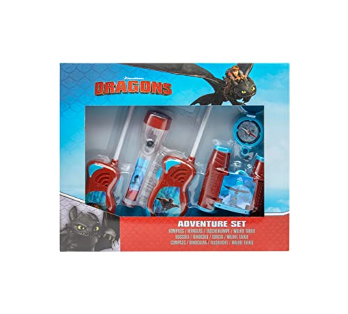 Joy Toy 76065 Dragons Adventure Set Bleu foncé pour décorer une chambre d'enfant