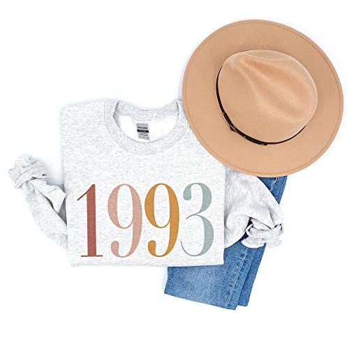 1993 Sweatshirt - 30th Birthday Sweatshirt - 30th Birthday Gift For Men And Women - Turning 30 Thirty Years Old - Unisex Crewneck Sweatshirt3