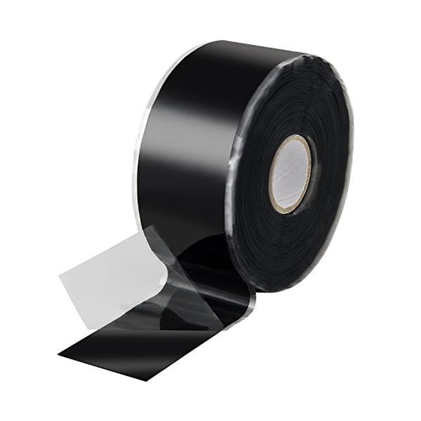 POPPSTAR 1x 11m selbstverschweißendes Silikonband, Silikon Tape Reparaturband, Isolierband und Dichtungsband (Wasser…