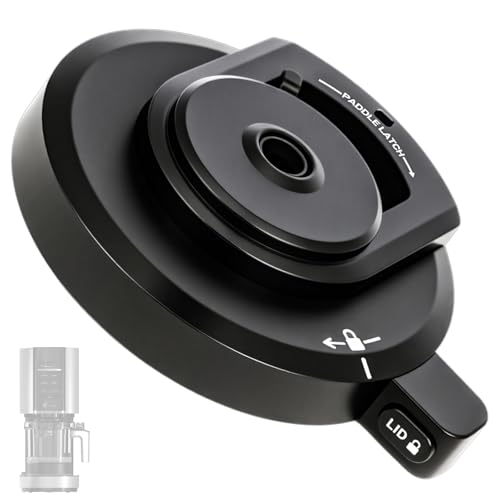 Image of Outer Bowl Lid for Ninja Creami Ice Cream Makers, Reusable Ninja Creami Replacement Lid Compatible with NC299AMZ /NC301 /NC300 Series for Ninja Creami Replacement Parts, Creami Accessories (No Paddle)