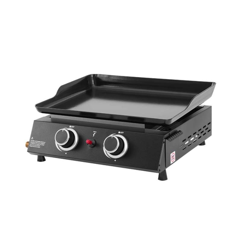 BRASERO BY FAVEX - Plancha gaz Alma 2 feux - Plaque en...