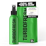 T1TAN Torwarthandschuhreiniger Innenraum Spray TURBOFRESH 200ml, Antibakterielles Hygiene Spray gegen Gerüche & Bakterien, 100% hautverträglich, Für Torwart Handschuhe, Schuhe & Fußballtasche