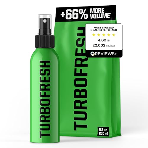 T1TAN Torwarthandschuhreiniger Innenraum Spray TURBOFRESH 200ml, Antibakterielles Hygiene Spray gegen