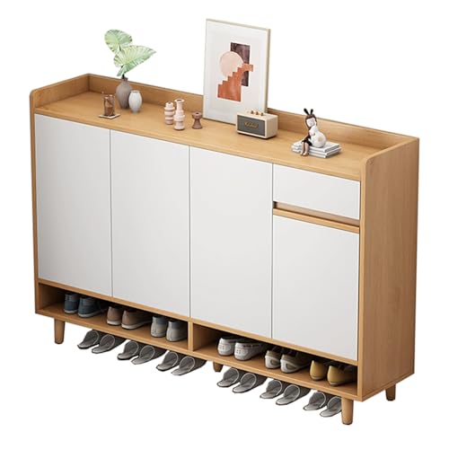 Meuble à chaussures étroit grande capacité pour organiser l'entrée