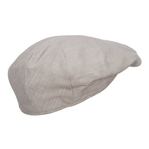 E4Hats 43531-4545 E4Hatsmen'S Linen Summer Ivy Cap thumb #2
