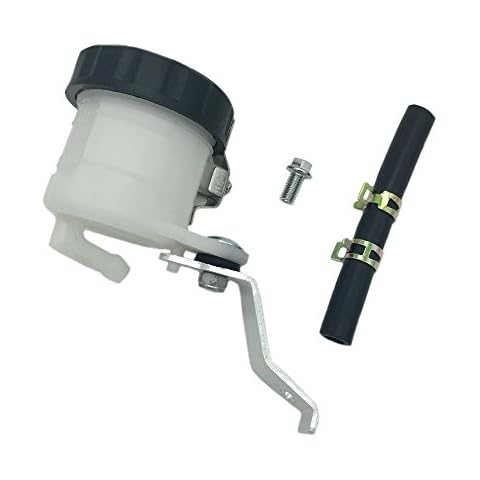 LE LEFOSSI Motorcycle Front Brake Master Cylinder Brake Pump Tank Oil Cup Fluid Bottle Reservoir w/Bracket Compatible with Honda CBR600RR CBR 600 2007-2018 CBR1000RR CBR 1000 2004-2018 Cover