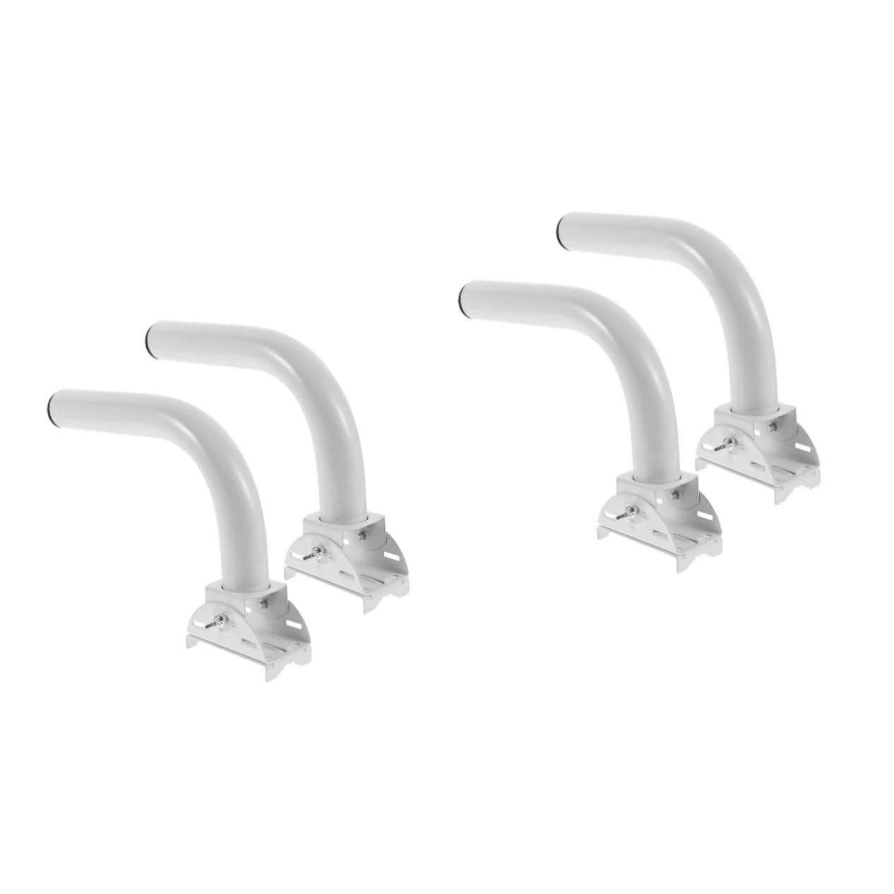 Gatuida 4pezzi Antenna Mounting Pole Inossidabile Per Installazione Esterna Per Rete Wireless e Sistemi Di Monitoraggio