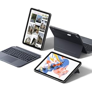 ESR für iPad Pro 13" (M5/M4) Hülle mit Tastatur, Multi-Winkel Ständer