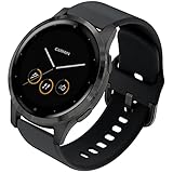 ❤Tamaño ajustable: Garmin Vivomove 3S 39mm correa se adapta a circunferencias de muñeca de 5,35" a 7,81" (136mm a 200mm). Simplemente sujete la correa de forma segura en su lugar y ajuste la longitud a cualquier tamaño, adaptándose a la mayoría de las muñecas.