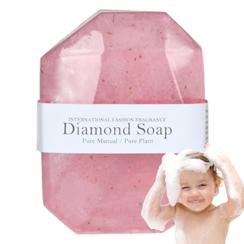 Sapone con pietre preziose, sapone fatto a mano con pietre preziose, sapone a barra morbido idratante naturale con foglia dorata, idratante detergente, sapone profumato, aiuta ad ammorbidire la pelle Sapone con pietre preziose, sapone fatto a mano con pietre preziose, sapone a barra morbido idratante naturale con foglia dorata, idratante detergente, sapone profumato, aiuta ad ammorbidire la pelle