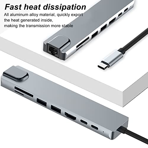 Hub USB C pour ordinateur portable avec interface multimédia haute définition - 6
