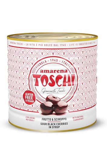 Amarena Toschi 2,75 Kg candida in sciroppo per gelato e dolci
