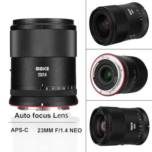 Image of Meike 23mm F1.4 AF Lens for Nikon Z Mount APS-C Camera, Wide Angle | Ultra Wide Angle, low-light capability, fast STM autofocus and sharp image quality for Nikon Z Mount Z30 Z50 Zfc