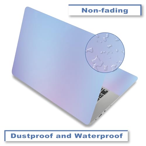 Housse de protection ordinateur portable 13.3 pouces violette et bleue pochette notebook 15.6