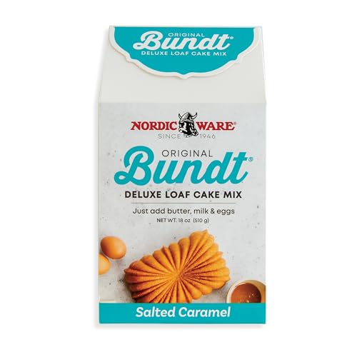 Nordic Ware Salted Caramel Loaf Cake Mix