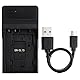 EN-EL15 USB Ladegerät für Nikon 1 V1, D500, D600, D610, D7000, D7100, D7200, D750, D800, D800E, D810, D810A Kamera und Mehr