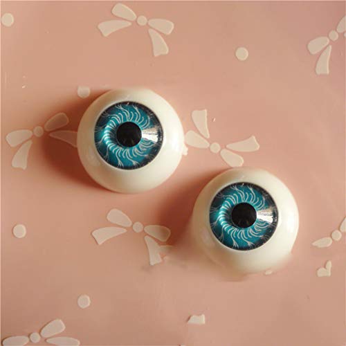 EXCEART 30Pz Bulbi Oculari Rotondi Realistici